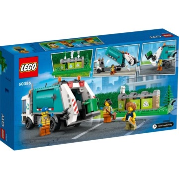 LEGO City 60386 Грузовик для переработки мусора в подарок