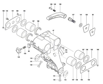 Статор торцовочной пилы Bosch GKS 190, GTS 635-216