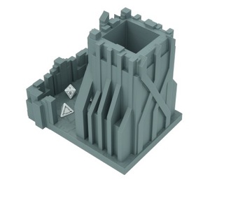 Башня для игры в кости Валгаллы - Башня для игры в кости Темно-серый