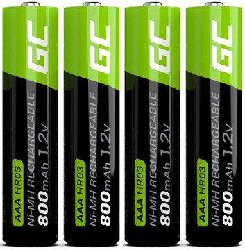 ЗАРЯДНОЕ УСТРОЙСТВО AAA AA R3 R6 USB C MICRO + 4x AAA 800 мАч