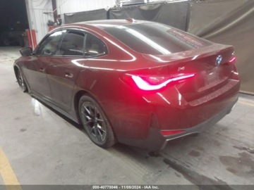 BMW 2022 BMW i4 2022r., EDRIVE, od ubezpieczalni Elektryczny 340KM, zdjęcie 3