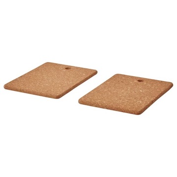 IKEA podstawka HEAT korek pod garnek 23x17 cm 2szt
