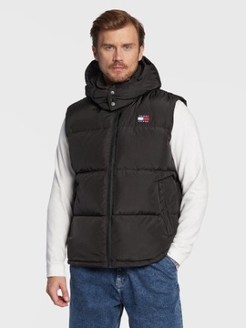 TOMMY HILFIGER PUCHOWY BEZRĘKAWNIK XL K184