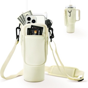 Torba na butelkę z wodą do Stanley Quencher Tumbler 40 oz, uchwyt na wodę z