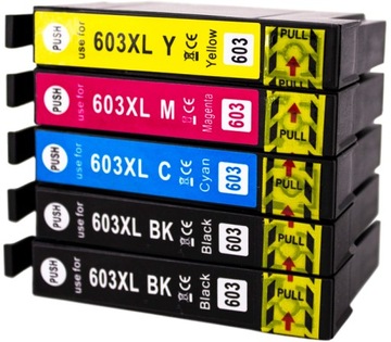5X Tusz do DRUKARKI Epson XP2105 XP3100 XP3105 603