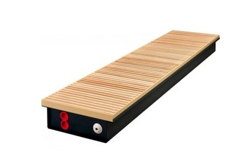 REGULUS QUATTROVENT grzejnik+podest DĄB KOŚĆ 125cm