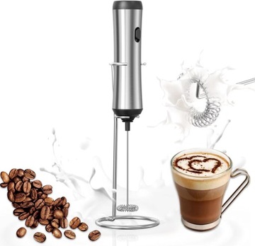ЭЛЕКТРИЧЕСКАЯ МАШИНА ДЛЯ ВСПЕНИВАНИЯ МОЛОКА 500 МАЧ, 6 Вт USB-C