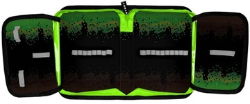 РАСШИРЯЕМЫЙ ШКОЛЬНЫЙ ЧЕХОЛ-КАРАНДАШ С ДВУМЯ КРЫШКАМИ PIXEL GAME