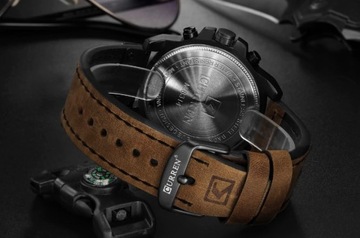 МУЖСКИЕ ЭЛЕГАНТНЫЕ ЧАСЫ CURREN С ХОНОГРАФОМ И ДАтой