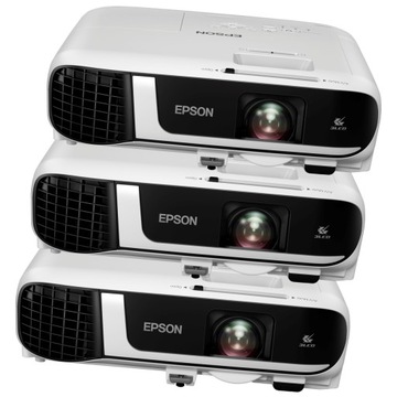 Projektor Epson EB-FH52, Full HD / 4000lm / WiFi / Miracast, pakiet 3 szt.