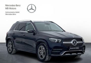 Mercedes GLE V167 SUV 2.0 300d 245KM 2019 Mercedes-Benz GLE Salon PL Kamera 360 Head-Up Pamiec foteli MBUX Android F, zdjęcie 6