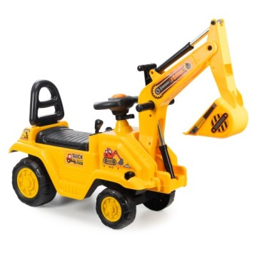 КОЛЯСКА ХОДУНКИ ЭКСКАВАТОР 3 В 1 ГОРШОК АВТОМОБИЛЬ БОЛЬШОЙ ДЛЯ ДЕТЕЙ