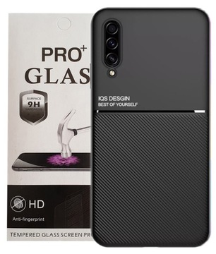 ETUI CASE Business OBUDOWA do Samsung Galaxy A50 / SZKŁO HARTOWANE 9H