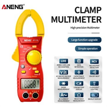 Интеллектуальные клещи ANENG ST170 1999 г.