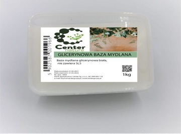 Baza mydlana glicerynowa biała - SLS free 1kg