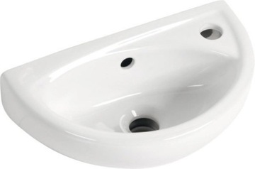 OVAL umywalka ceramiczna 39x23cm