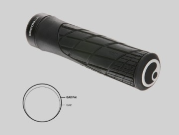 Велосипедные ручки Ergon GA2 Fat Black