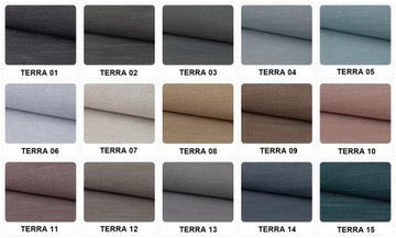 Образцы ткани для углового дивана, кресла, пуфа - Книга выкроек