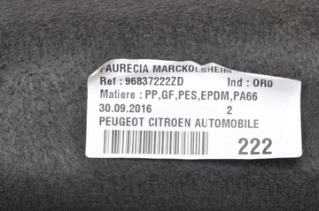 CITROEN DS3 FACELIFT POLIČKA ZADNÍ KUFRU 96837222ZD