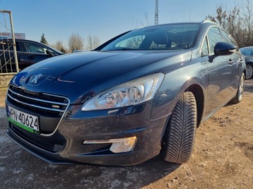 Peugeot 508 I SW 1.6 e-HDi 115KM 2013 Peugeot 508 SW 1.6 115 KM nawigacja szklany dach climatronic alu gwarancja, zdjęcie 1