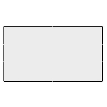 СКЛАДНОЙ ПРОЕКЦИОННЫЙ ЭКРАН ДЛЯ ДОМА 132 Х 75 СМ