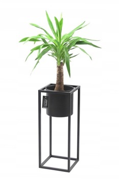 Kwietnik Metalowy Stojak UGO 60cm czarny LOFT