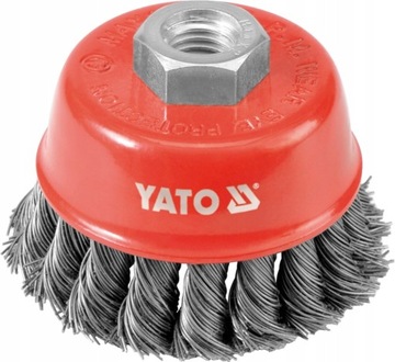 YATO - SZCZOTKA CZOŁOWA FI 60 MM Z GWINTEM M14