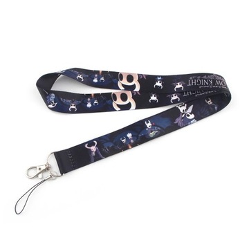 LT26 Game Hollow Knight Neck Strap Lanyard Credit Card ID Holder Bag Studen