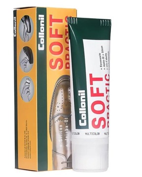 Светло-коричневый крем для обуви Soft Practic Collonil.