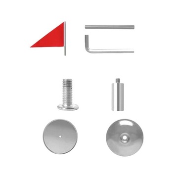 Golf Putting Cup Praktyka umieszczania flag golfowych ze stali nierdzewnej