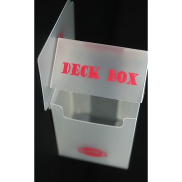 КОРОБКА ДЛЯ ИГРОВЫХ КАРТ SLOYCA, БЕЛАЯ