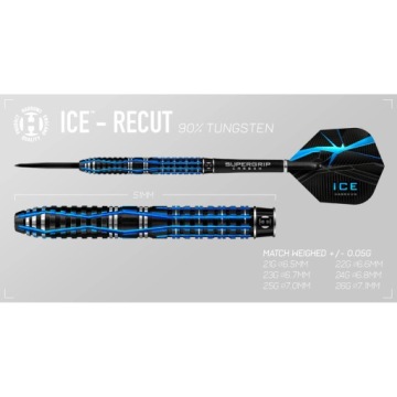 Бороны ICE Recut 90% Дротики Steeltip 23 г