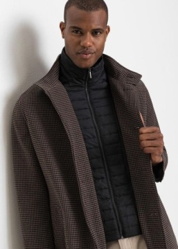 МУЖСКОЕ КОРОТКОЕ ПАЛЬТО С ОТСТЕГИВАЮЩЕЙСЯ ВЕТРОВКОЙ 50