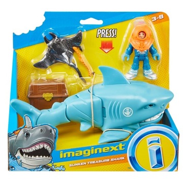Imaginext Nurek + Rekin figurka kolekcjonerska