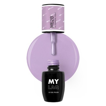 Mylaq Lakier hybrydowy My Sensitive Peony M628 Róż