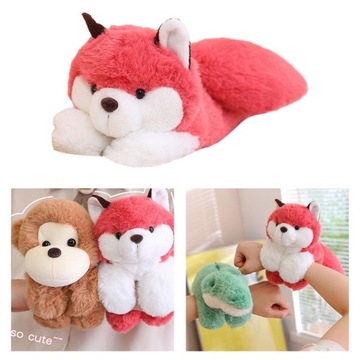 Плюшевые раскладные браслеты с животными 25 см на день рождения Адвента,