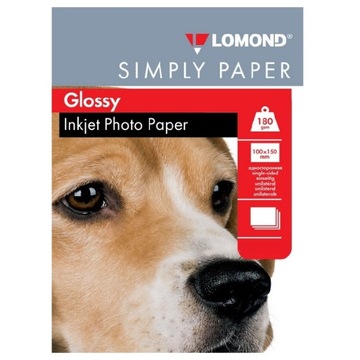 PAPIER FOTO DO ZDJĘĆ 10x15 100szt BŁYSZCZĄCY 180g