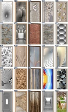 ДВЕРНАЯ НАКЛЕЙКА Мебель Фотообои Шпон