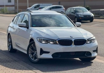 BMW Seria 3 G20-G21 Touring 2.0 320d 190KM 2022 BMW Seria 3 Bezwypadkowa Serwisowana 1-Wlasciciel M-HEV Ledy Panorama Asys, zdjęcie 1