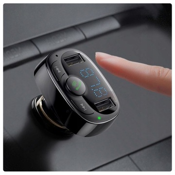 FM-ПЕРЕДАТЧИК Bluetooth MP3 ЗАРЯДНОЕ УСТРОЙСТВО 2xUSB LCD SD