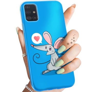 ETUI DO SAMSUNG GALAXY A51 WZORY MYSZKA MOUSE MINI OBUDOWA POKROWIEC CASE