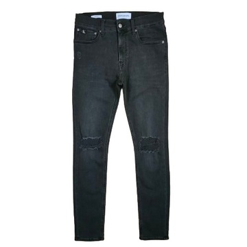 CALVIN KLEIN JEANS Spodnie Jeans Super Skinny Damskie r. 30/30