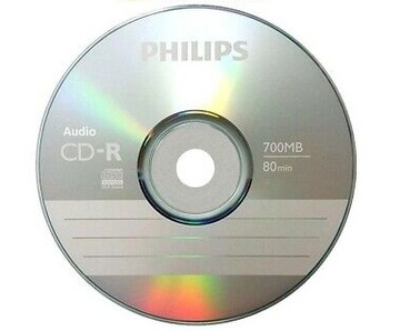 Philips CD-R Audio 10szt stacjonarne nagrywarki