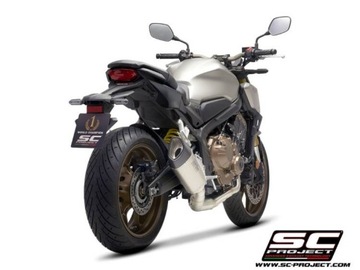 Полная выхлопная система SC-Project SC1-R титан Honda CB650R (2019-2020)