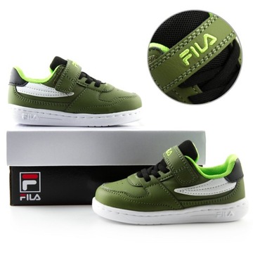 Buty FILA dziecięce sportowe lekkie na rzepy gumki EVA sneakersy r. 23