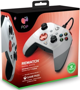 PDP Xbox Series Pad przewodowy Rematch Radial Whit