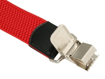 БРЮКИ МУЖСКИЕ - КРАСНЫЕ 4 СМ