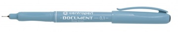 Cienkopis kreślarski Centropen 0,1 mm czarny