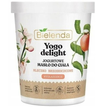 Bielenda Yogo Delight Персиковое йогуртовое масло для тела разглаживающее 200 мл