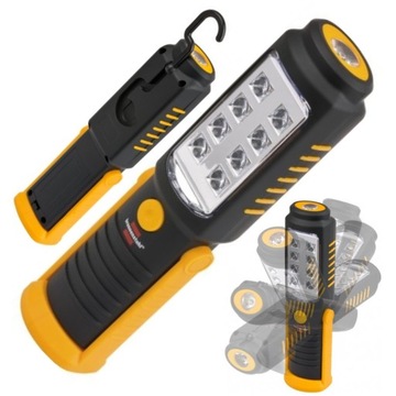 LAMPA WARSZTATOWA LAMPKA LATARKA LED AKUMULATOR